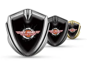 Emblem Silicon Badge Minimal Style Luxury Look